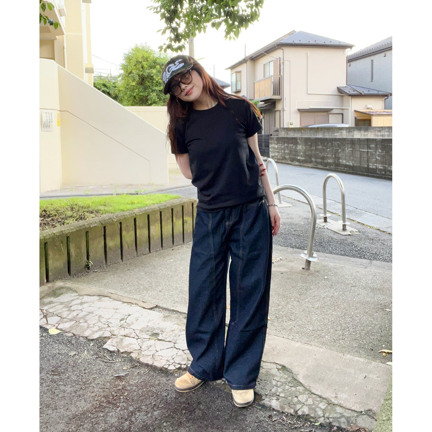 DENIM PANTS -INDIGO-