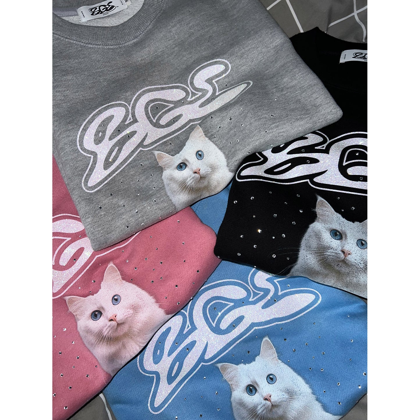 BGL CAT SWEAT -BLACK-
