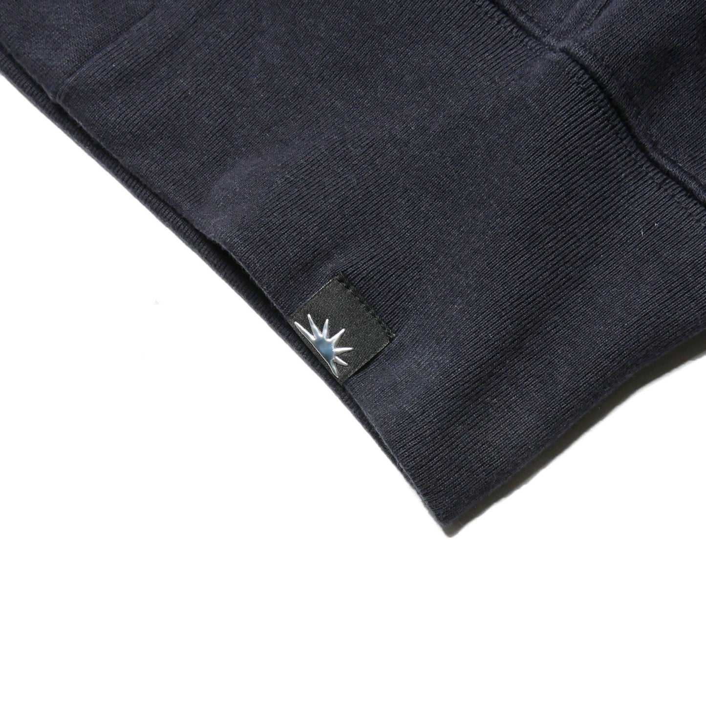 CRACK LOGO ZIP PARKA -NAVY-