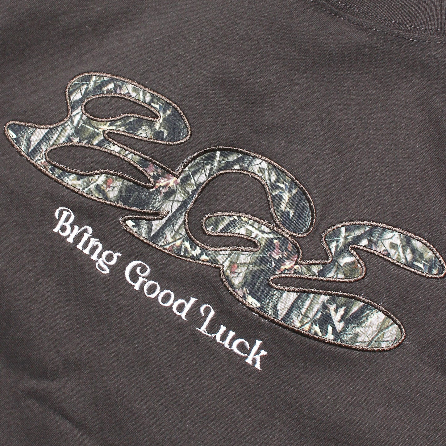 TREE CAMO LOGO TEE -BLACK-