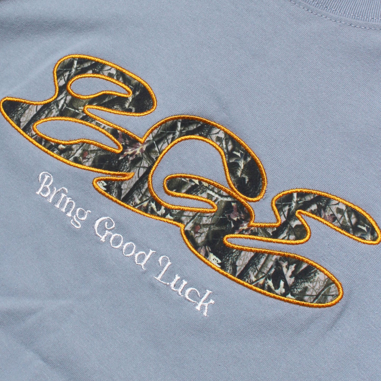 TREE CAMO LOGO TEE -BLUE-