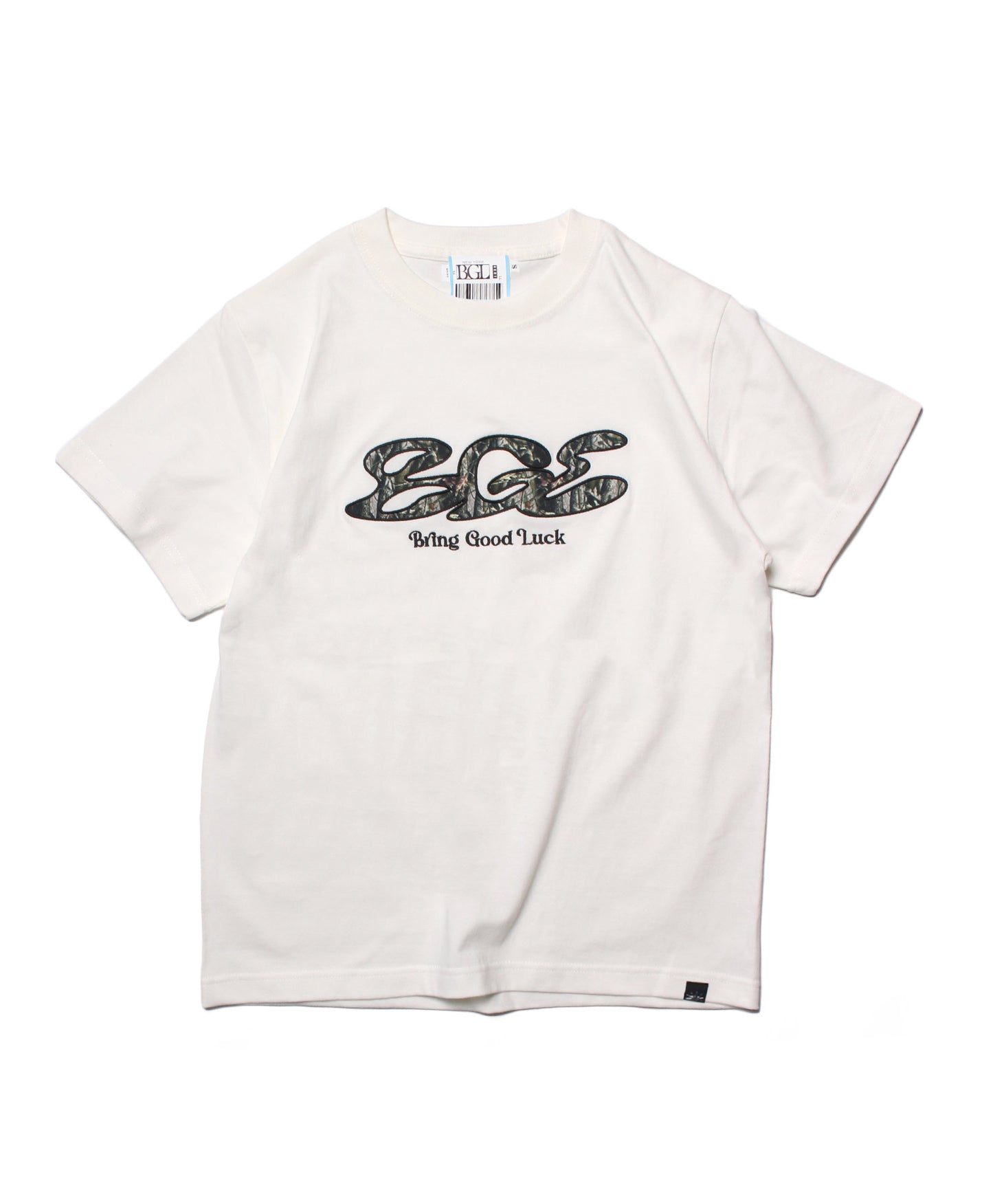 TREE CAMO LOGO TEE -OFF WHITE-