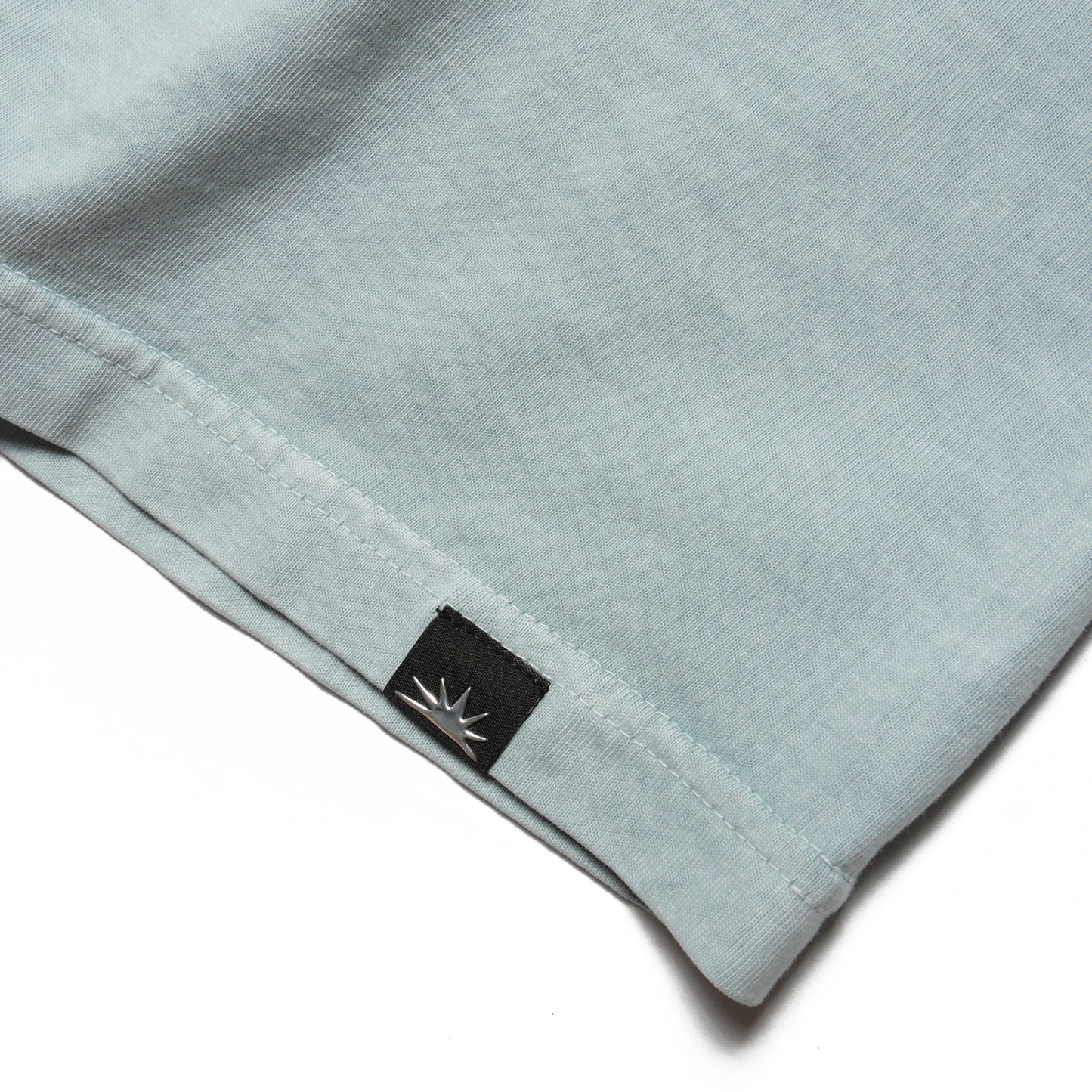 CRACK LOGO TEE -L.BLUE-