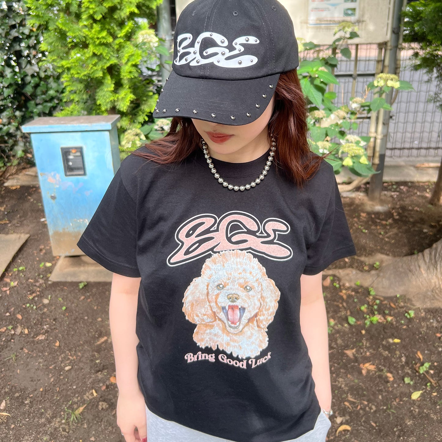 BGL DOG TEE -BLACK-