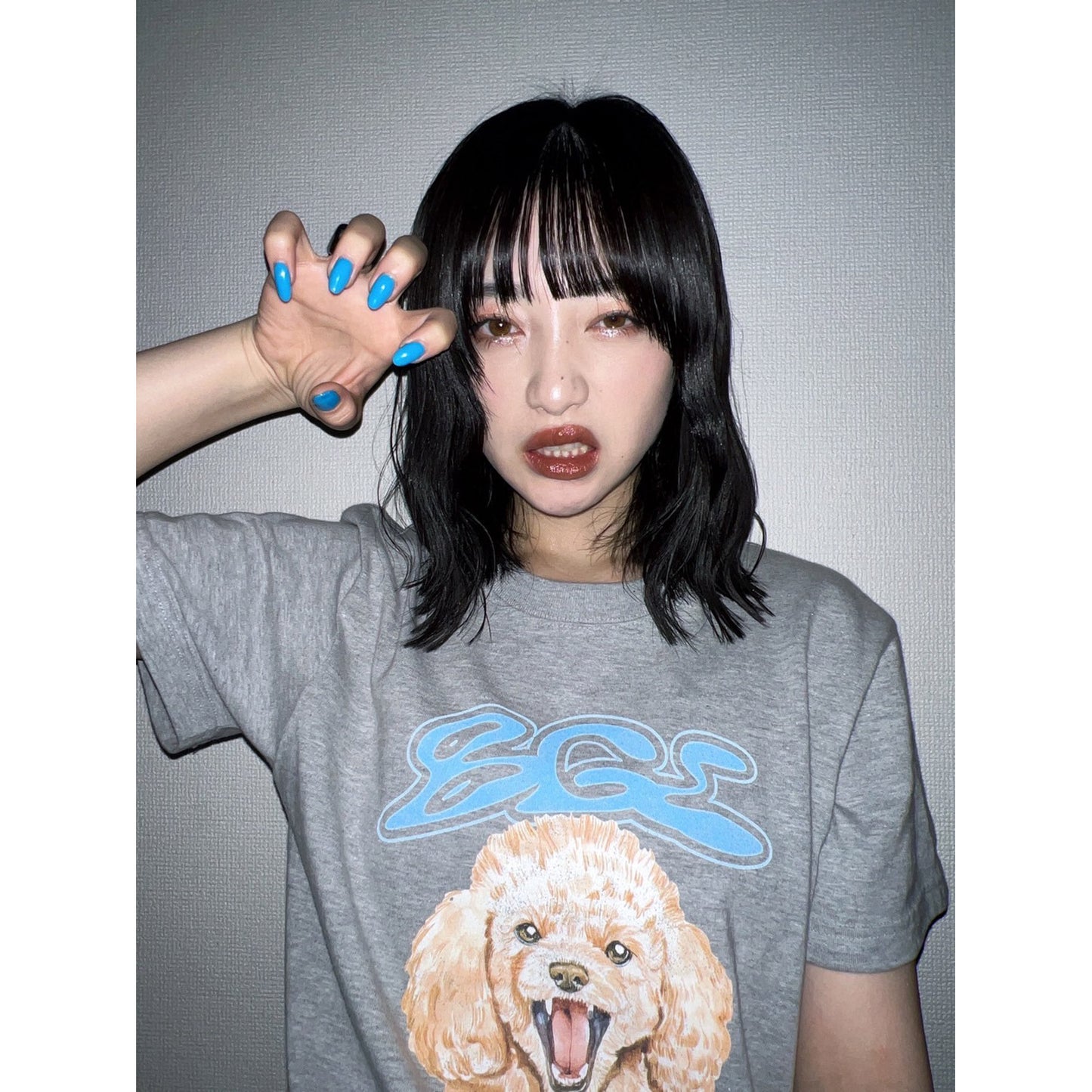 BGL DOG TEE -GREY-