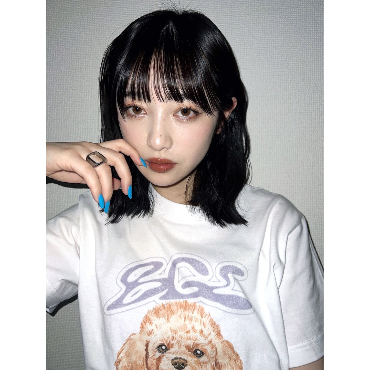 BGL DOG TEE -WHITE-