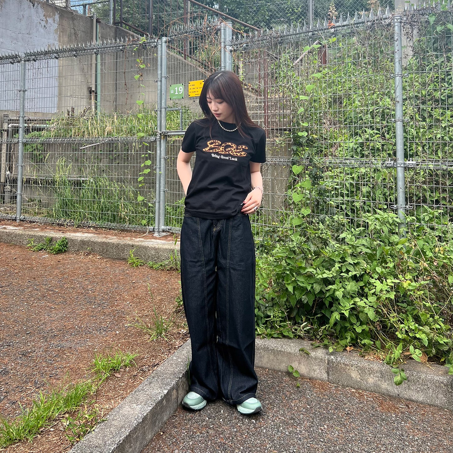 DENIM PANTS -INDIGO-