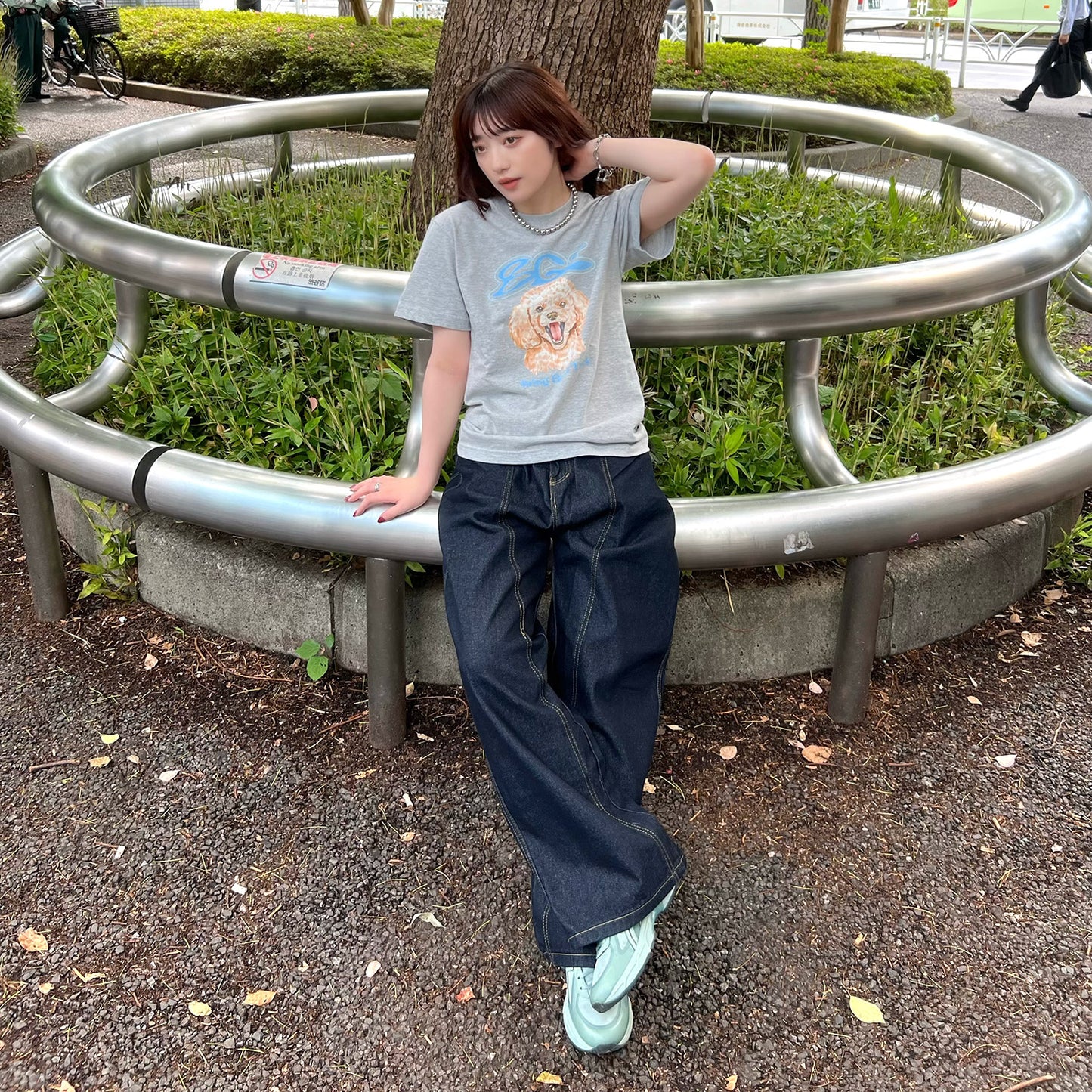 DENIM PANTS -INDIGO-