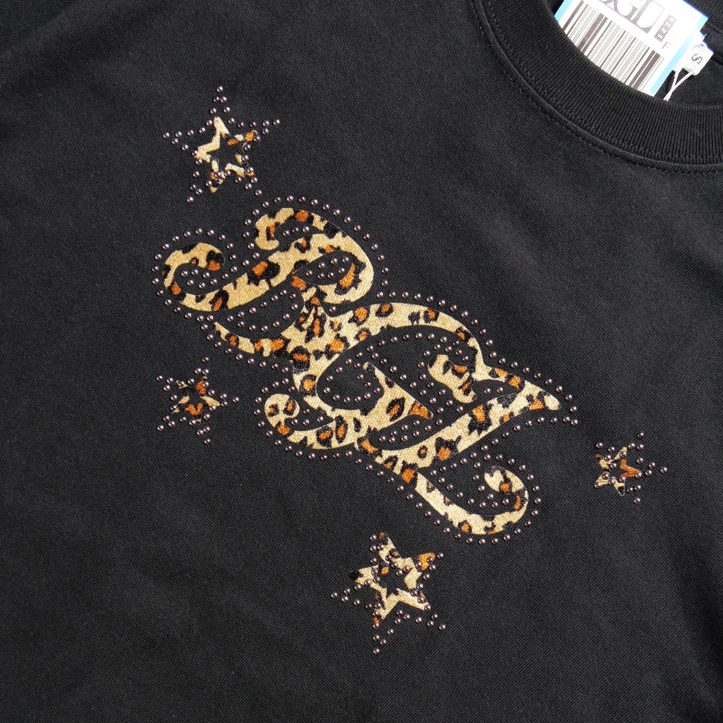STAR LOGO TEE -BLACK-