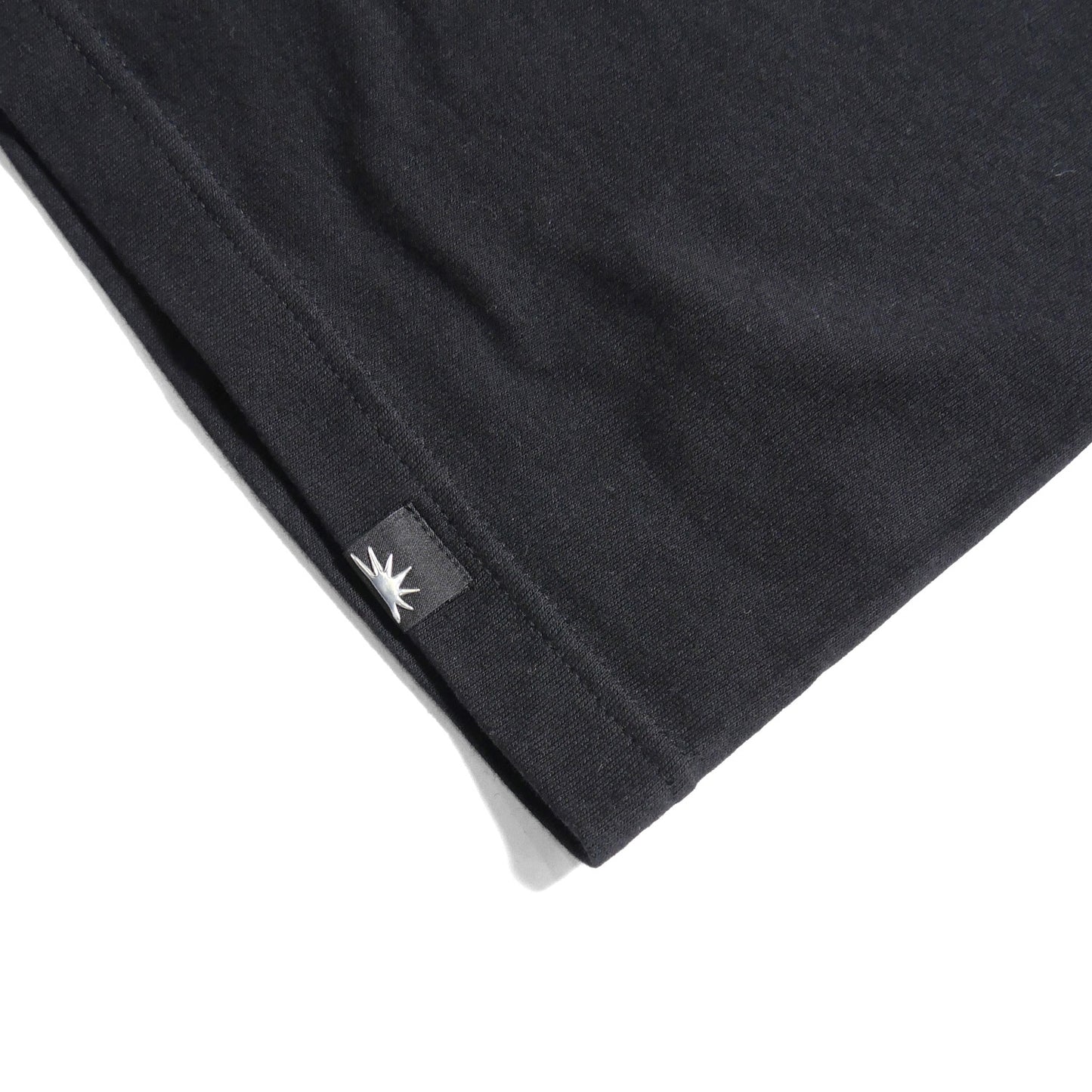 BIG SCRIPT TEE -BLACK-