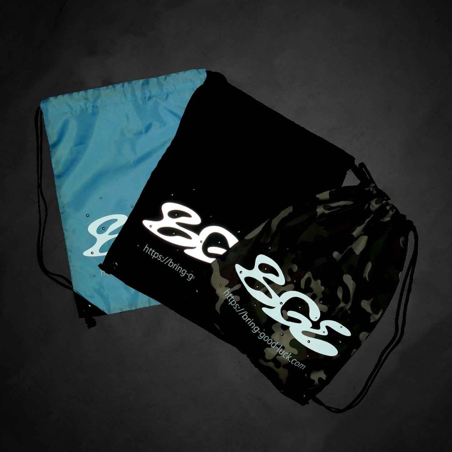 LOGO KNAPSACK -BLACK-