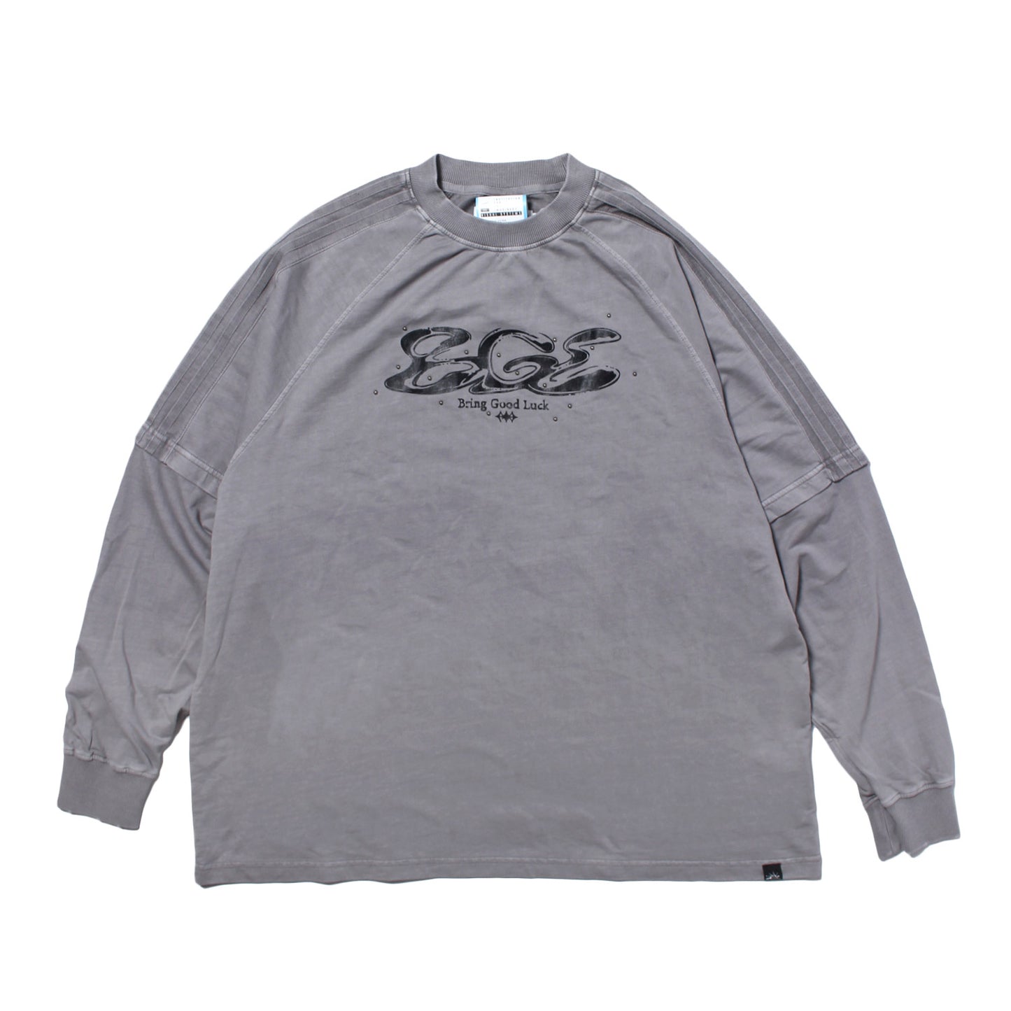 PIGMENT LS TEE -GREY-