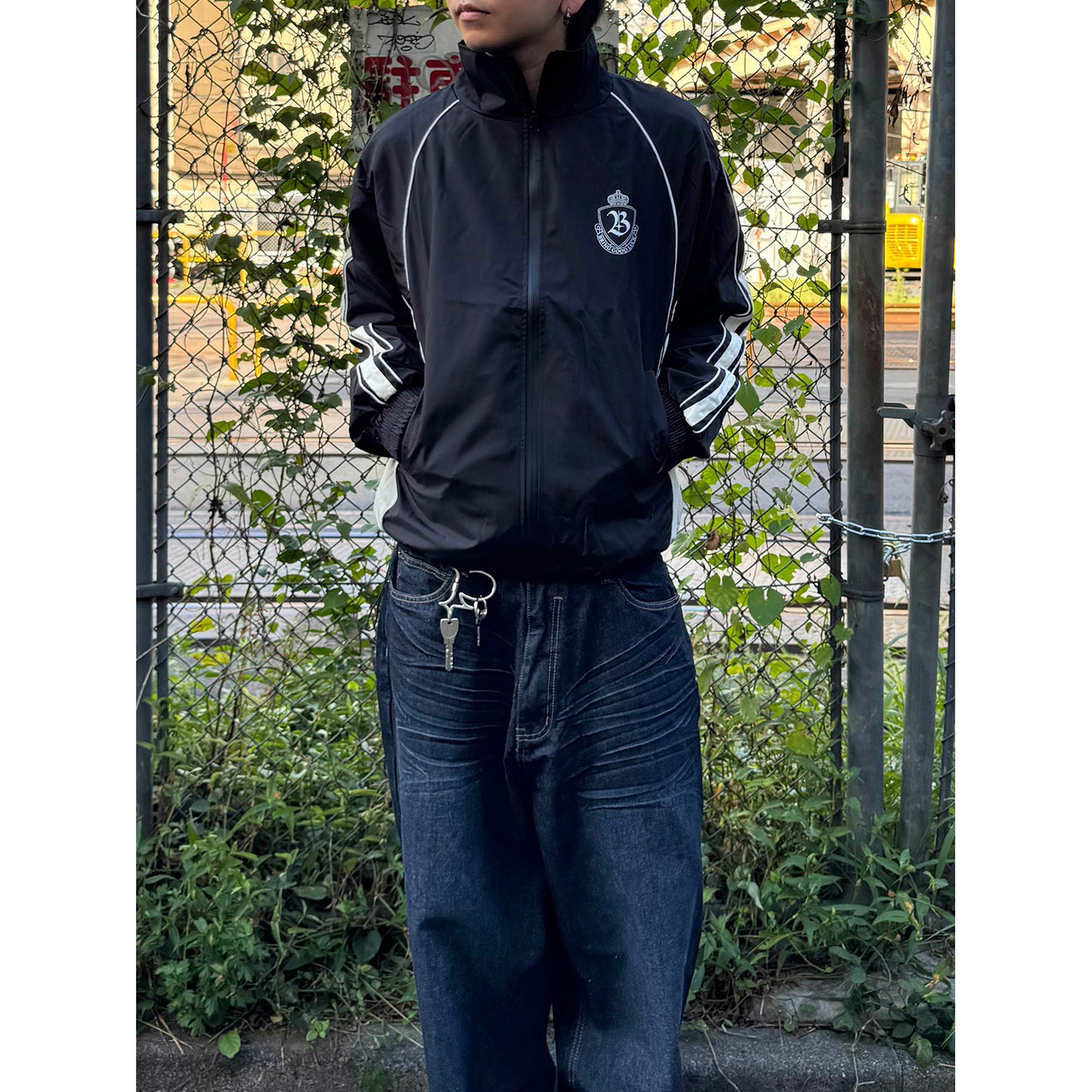 BGL TRACK JACKET -BLACK-