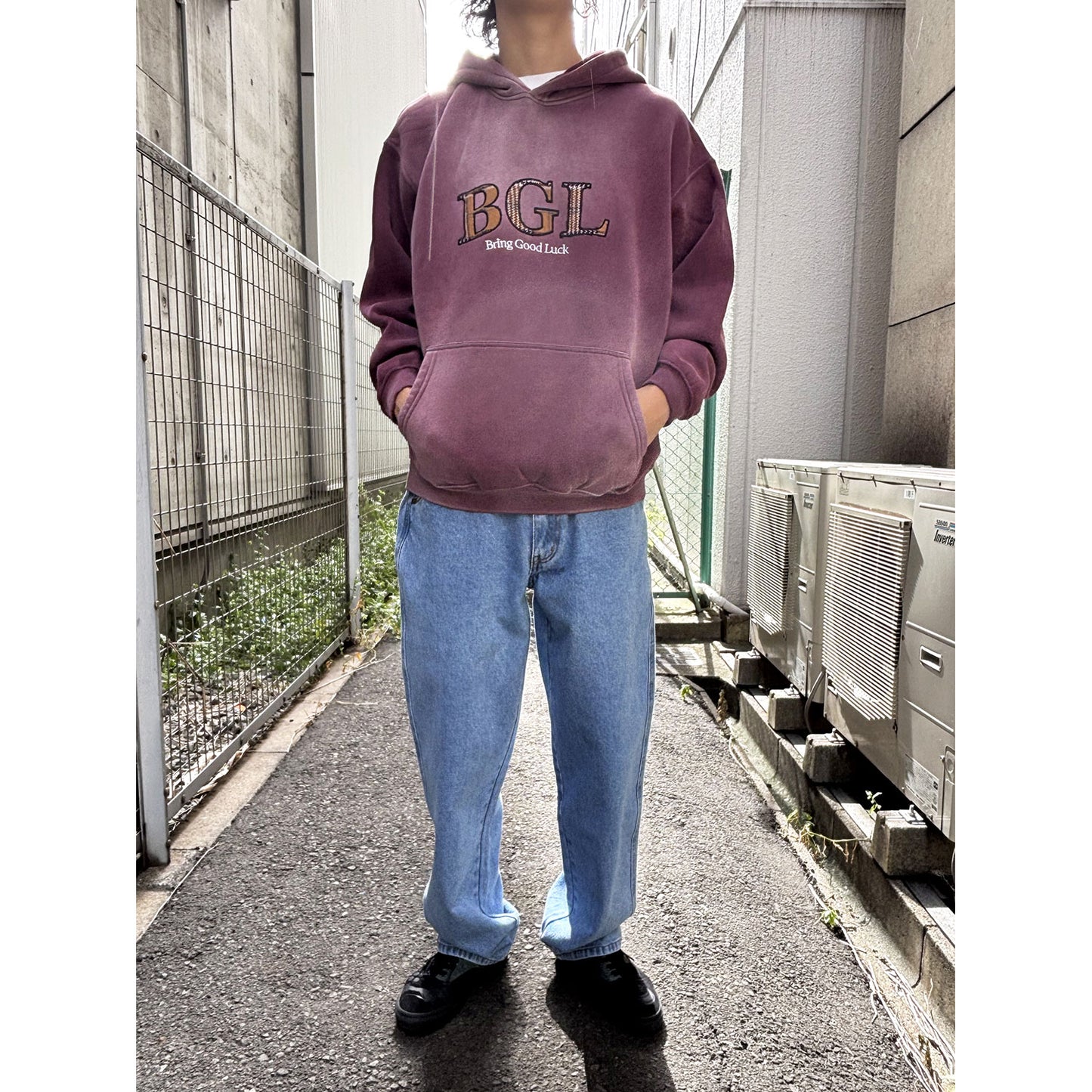 PIGMENT LOGO PARKA -PURPLE-