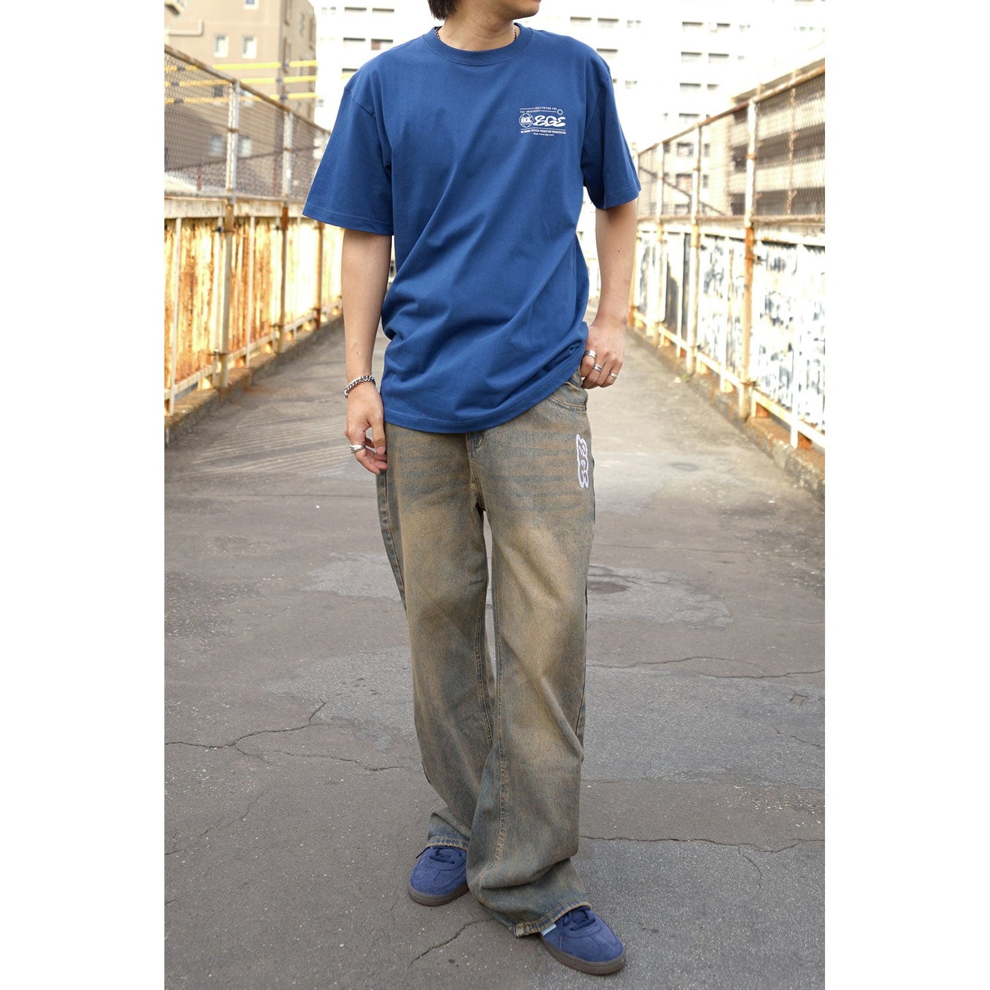 BGL Neon TEE -BLUE-