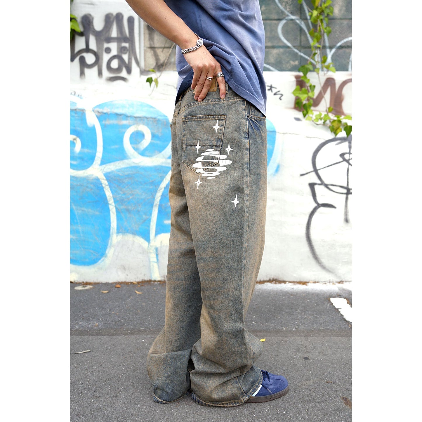 BGL DENIM PANTS -INDIGO-