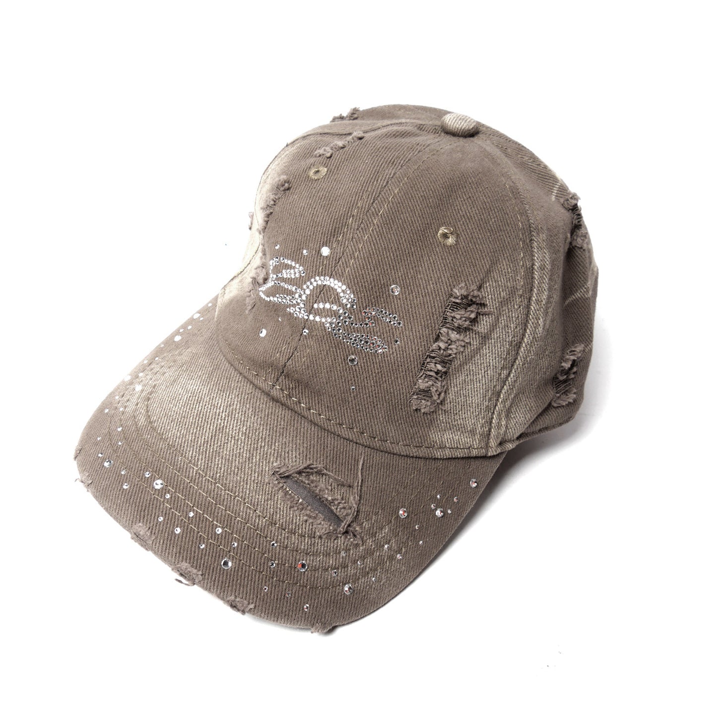 BGL LOGO DAMAGE CAP -KHAKI-