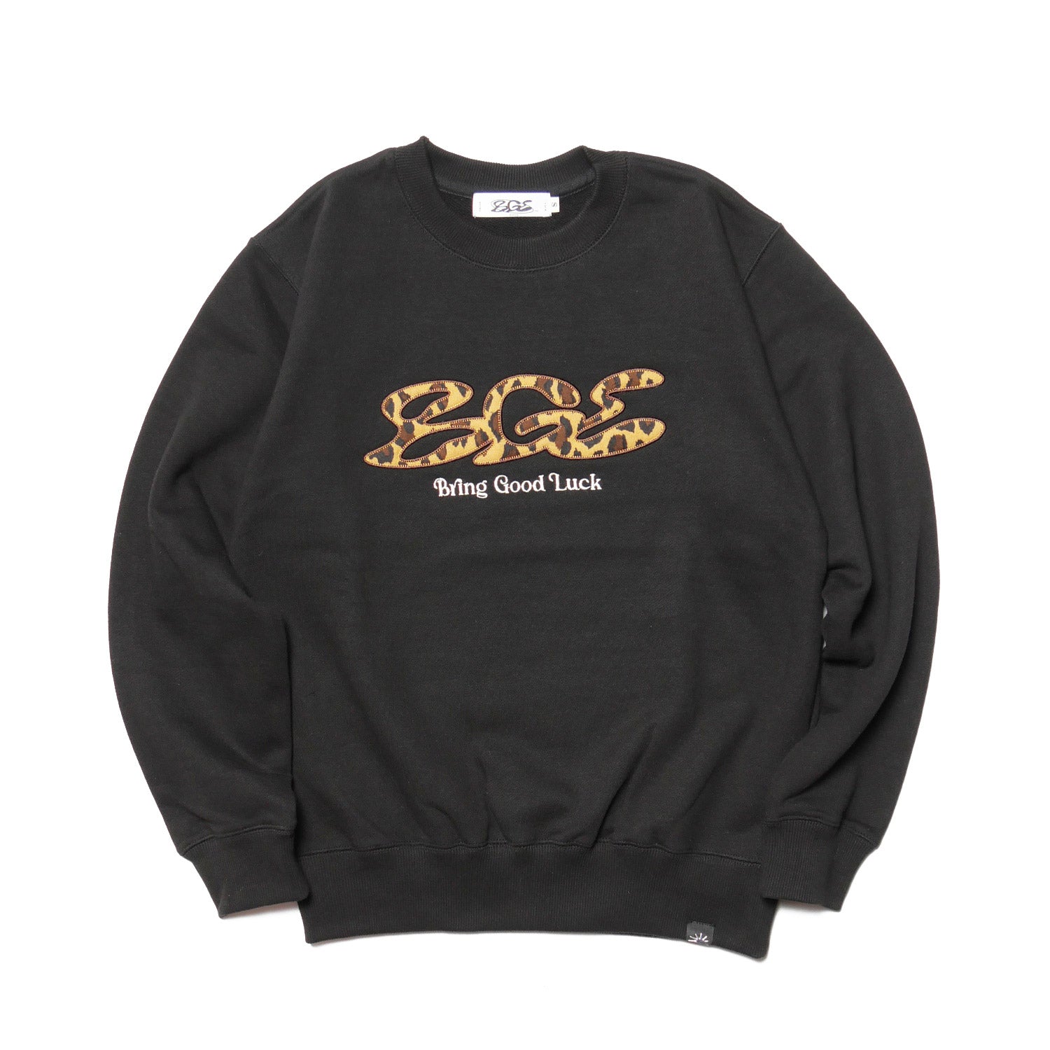 LEOPARD LOGO SWEAT -BLACK- – BGL ONLINE STORE