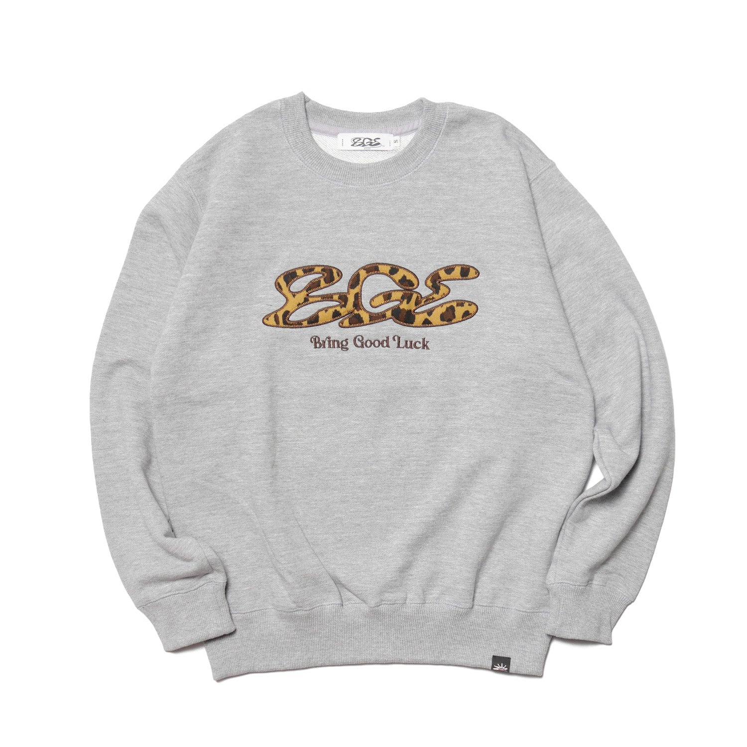 LEOPARD LOGO SWEAT -GREY- – BGL ONLINE STORE