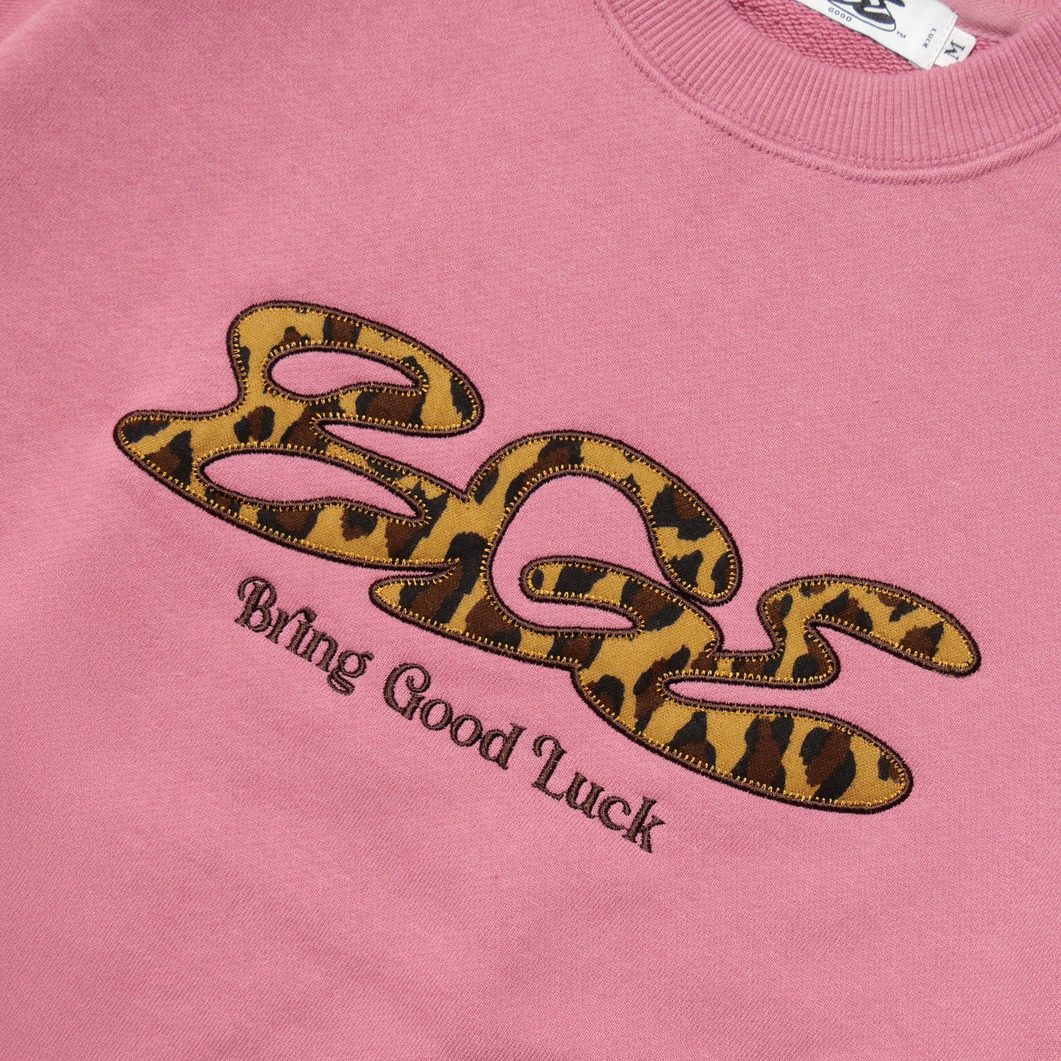 LEOPARD LOGO SWEAT -PINK- – BGL ONLINE STORE