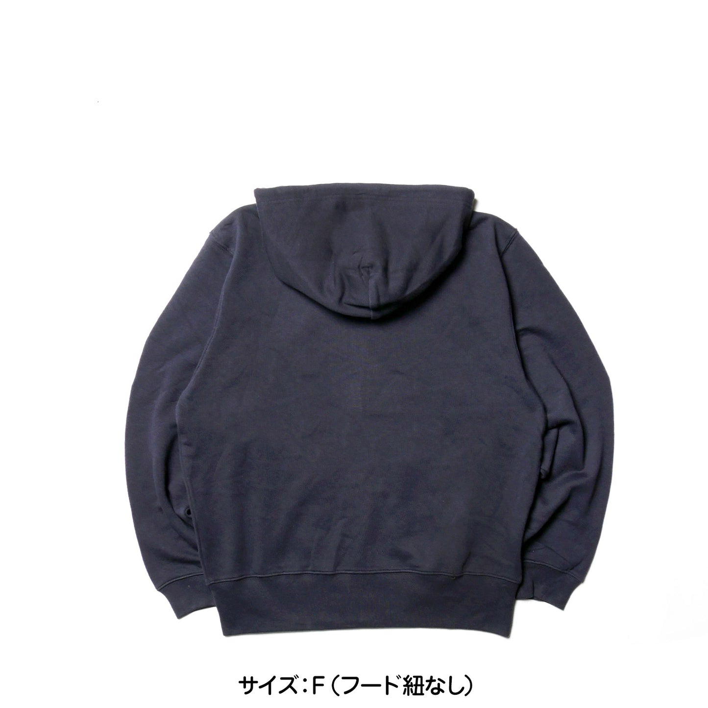 CRACK LOGO ZIP PARKA -NAVY-