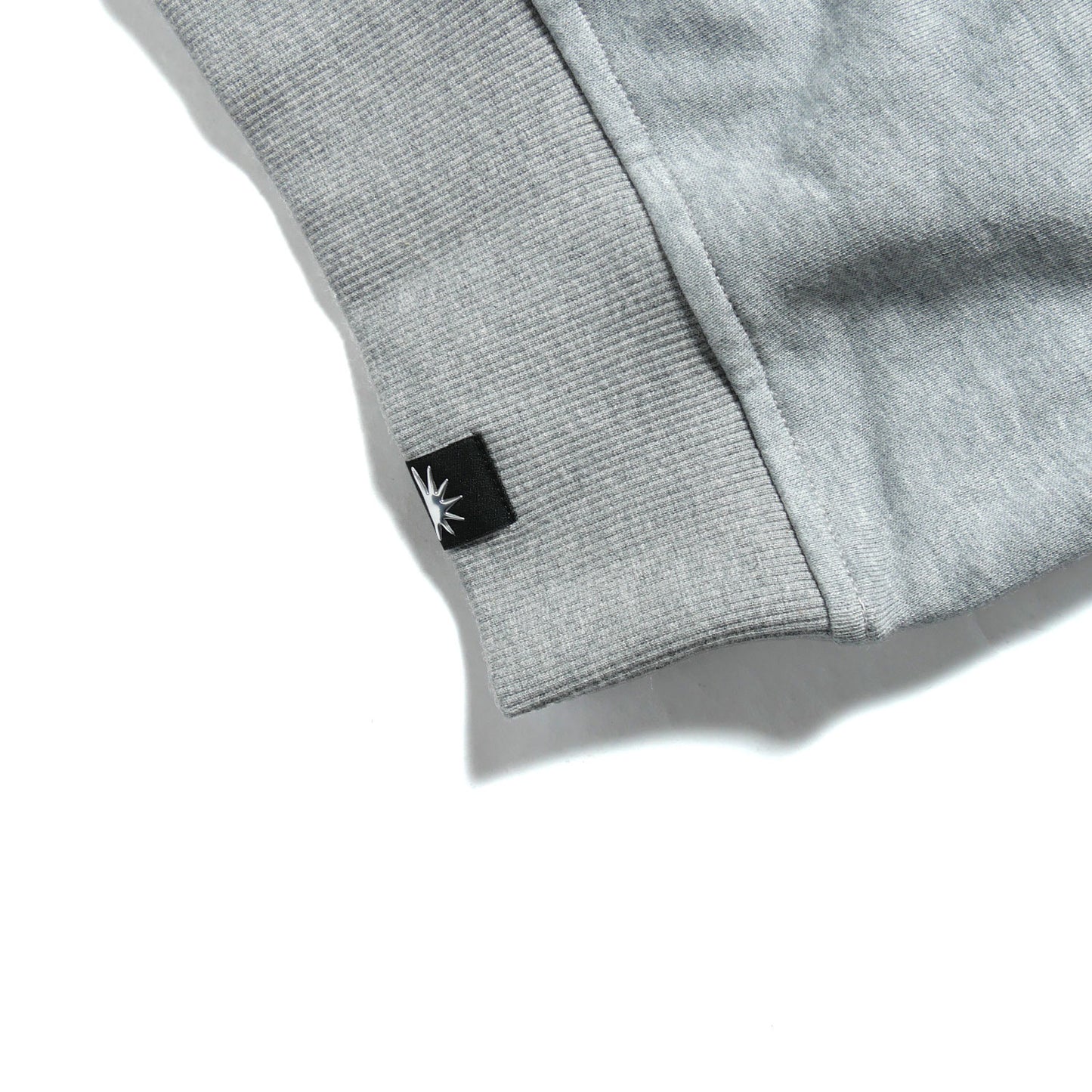 PINK LEOPARD LOGO SWEAT -GREY-