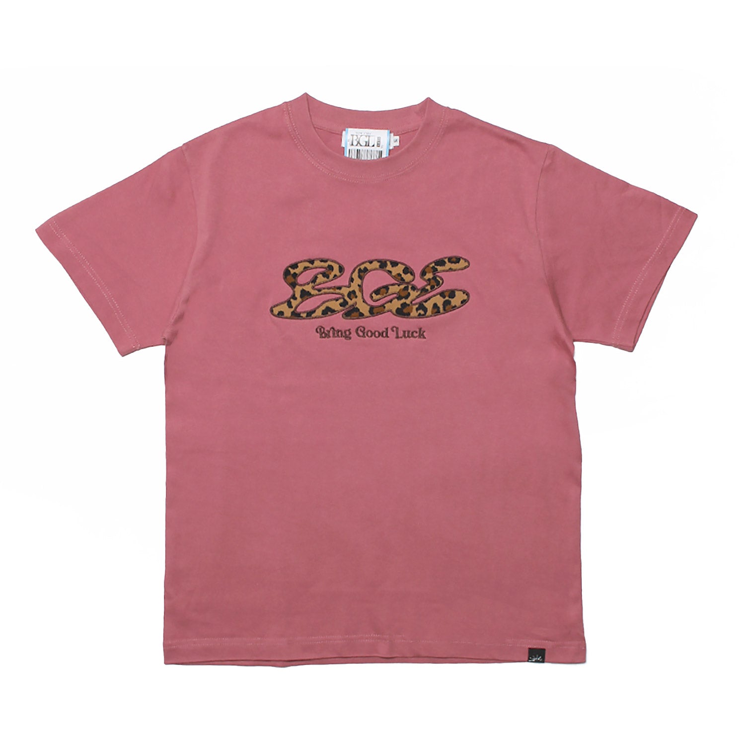 LEOPARD LOGO TEE -RED- – BGL ONLINE STORE
