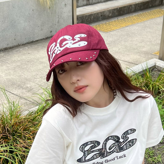 STUDS LOGO CAP -MAROON-