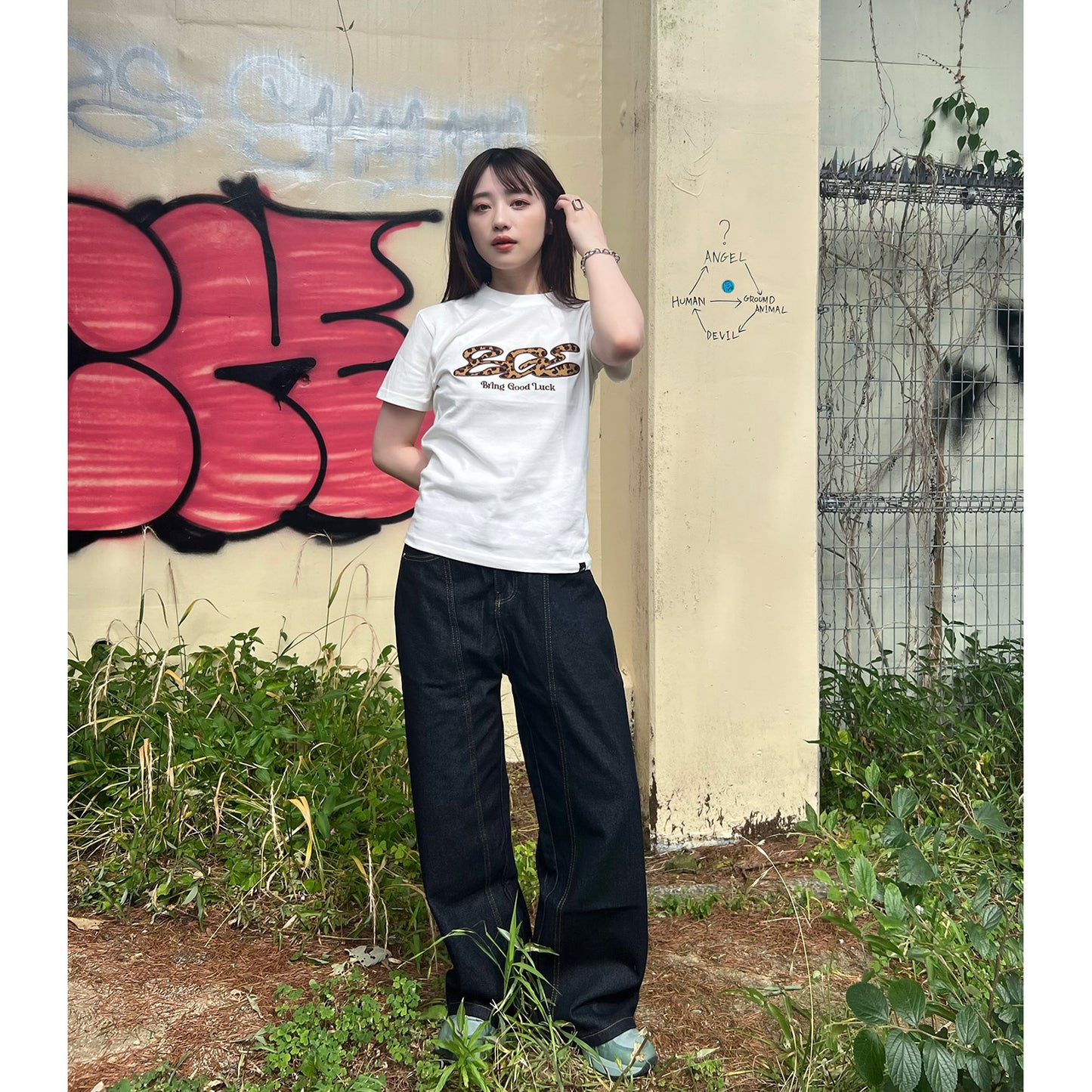DENIM PANTS -INDIGO-