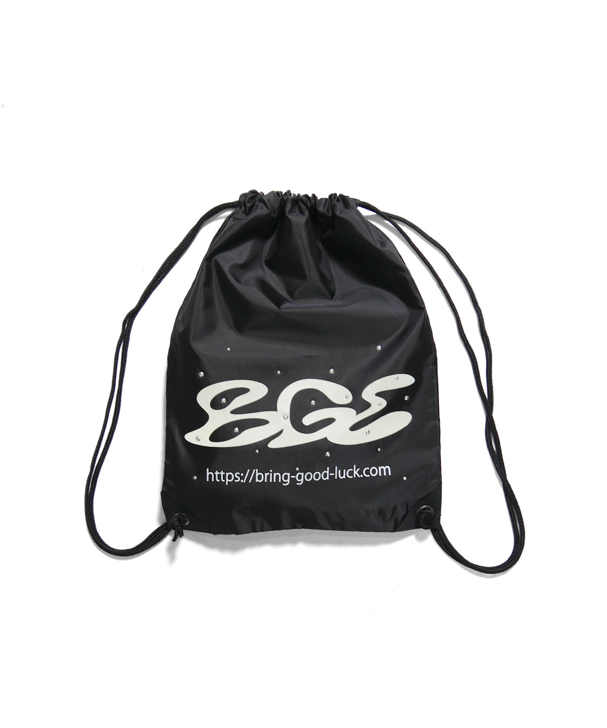 LOGO KNAPSACK -BLACK-