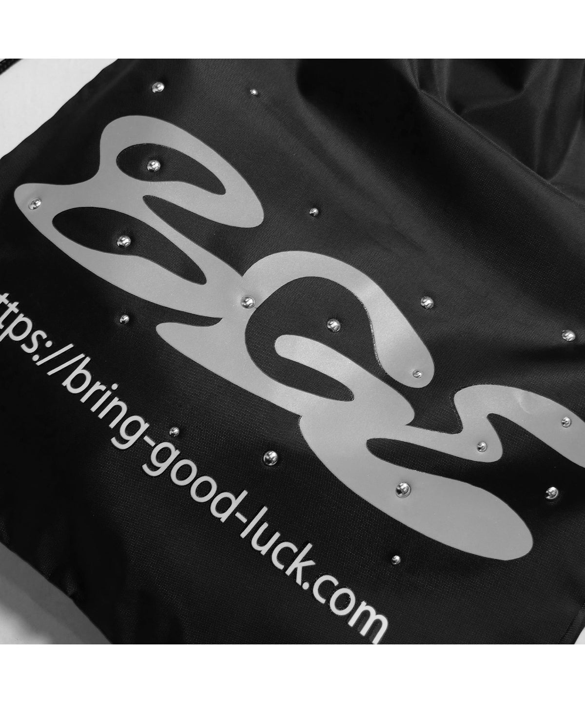 LOGO KNAPSACK -BLACK-