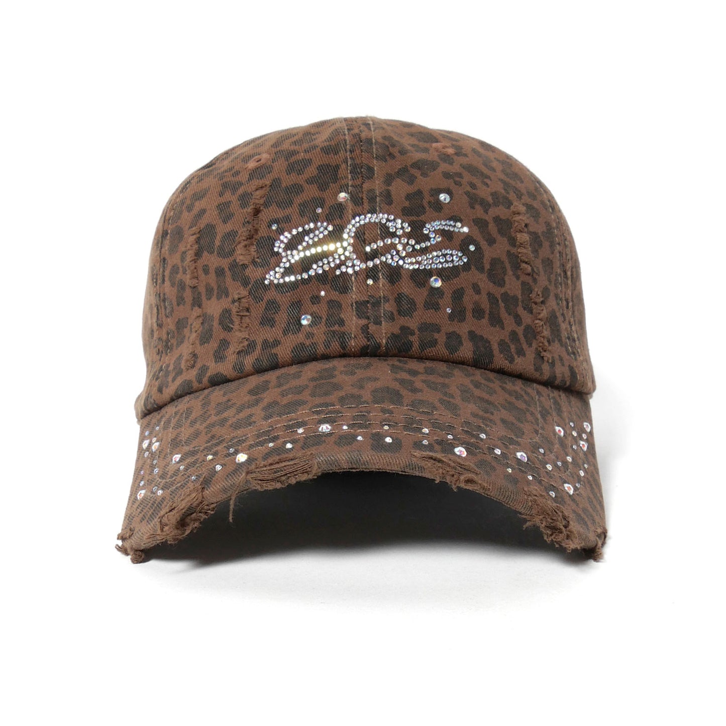 LEOPARD CAP -KHAKI-