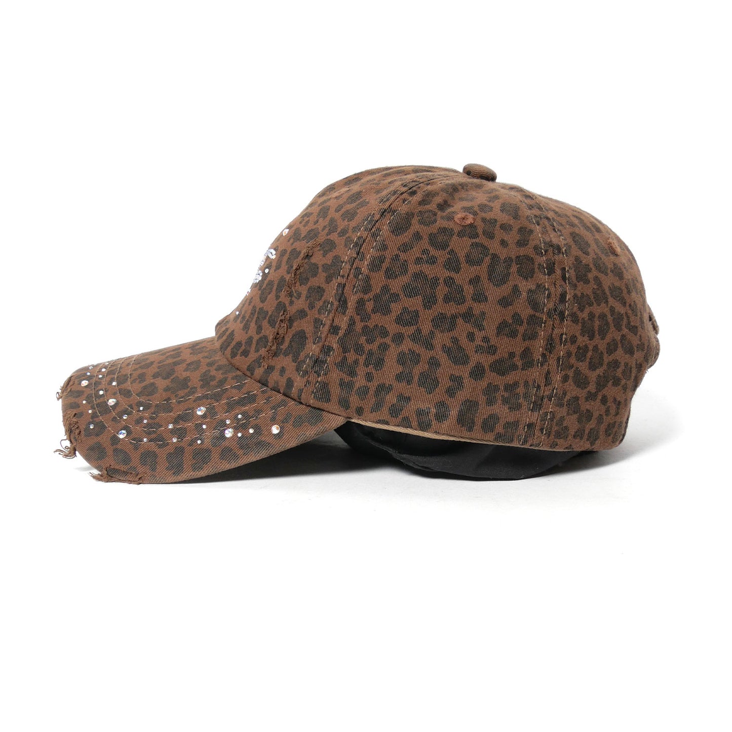 LEOPARD CAP -KHAKI-