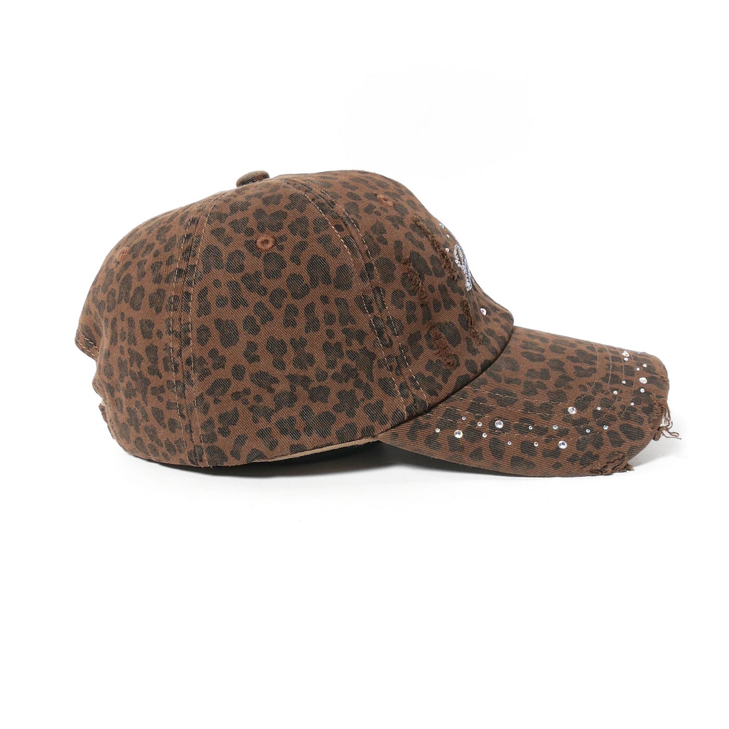 LEOPARD CAP -KHAKI-