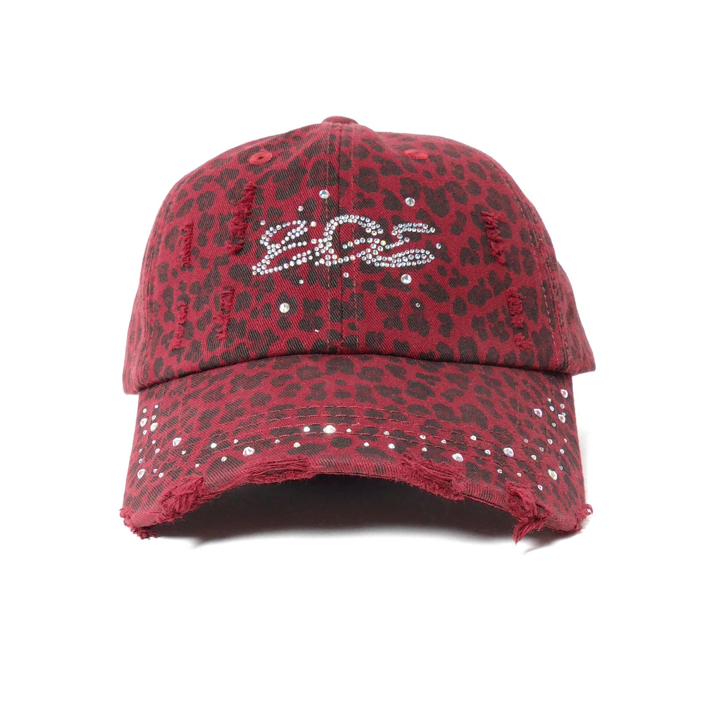 LEOPARD CAP -RED-