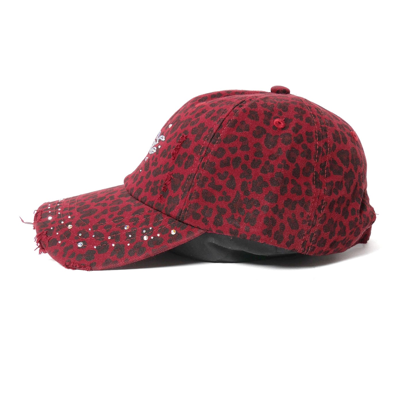 LEOPARD CAP -RED-