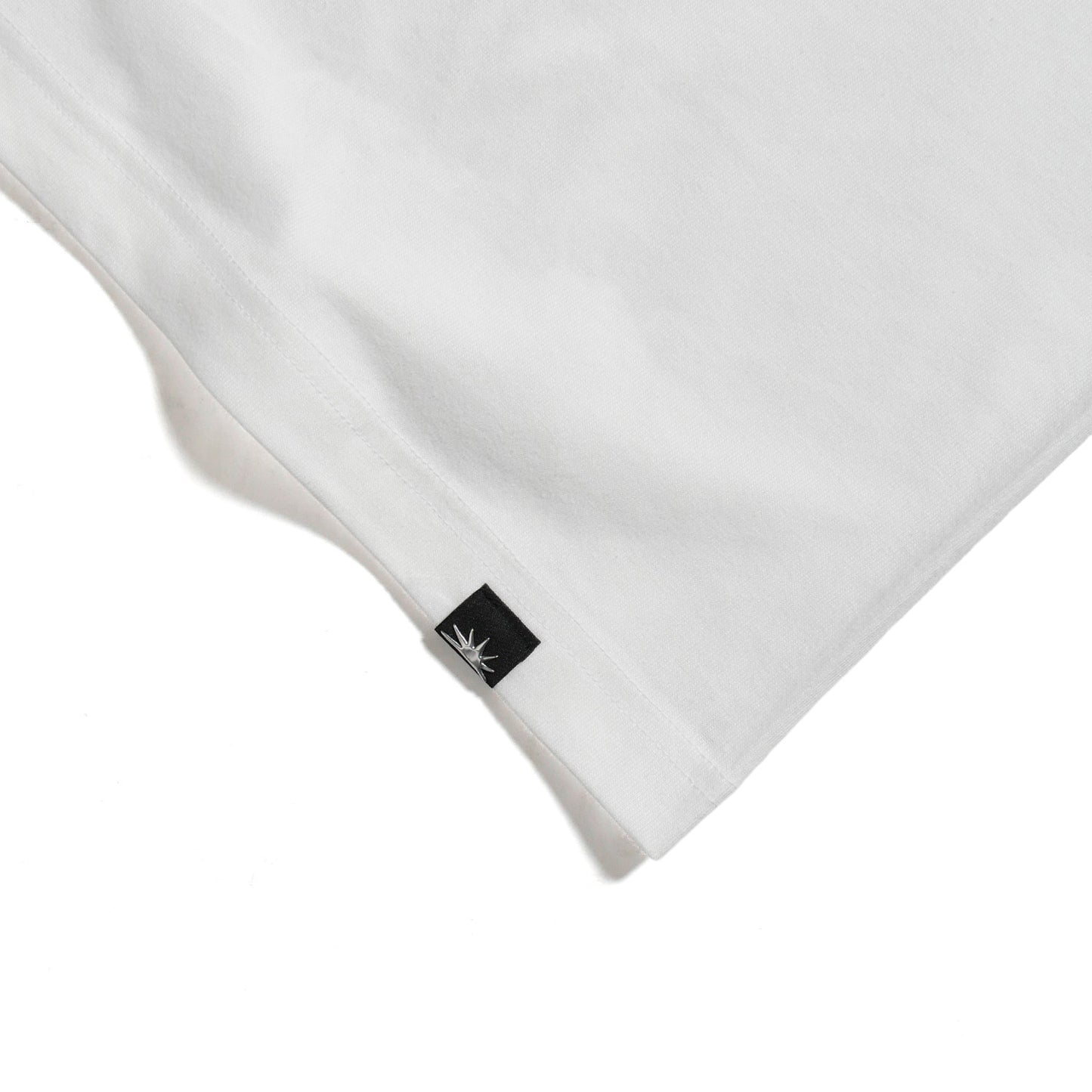 RHINESTONE LOGO TEE -WHITE-