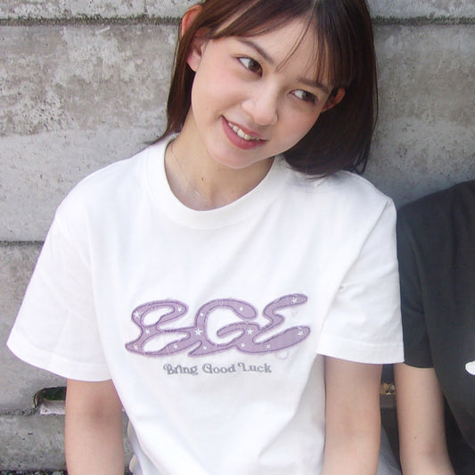 RAW EDGE LOGO TEE -OFF WHITE-