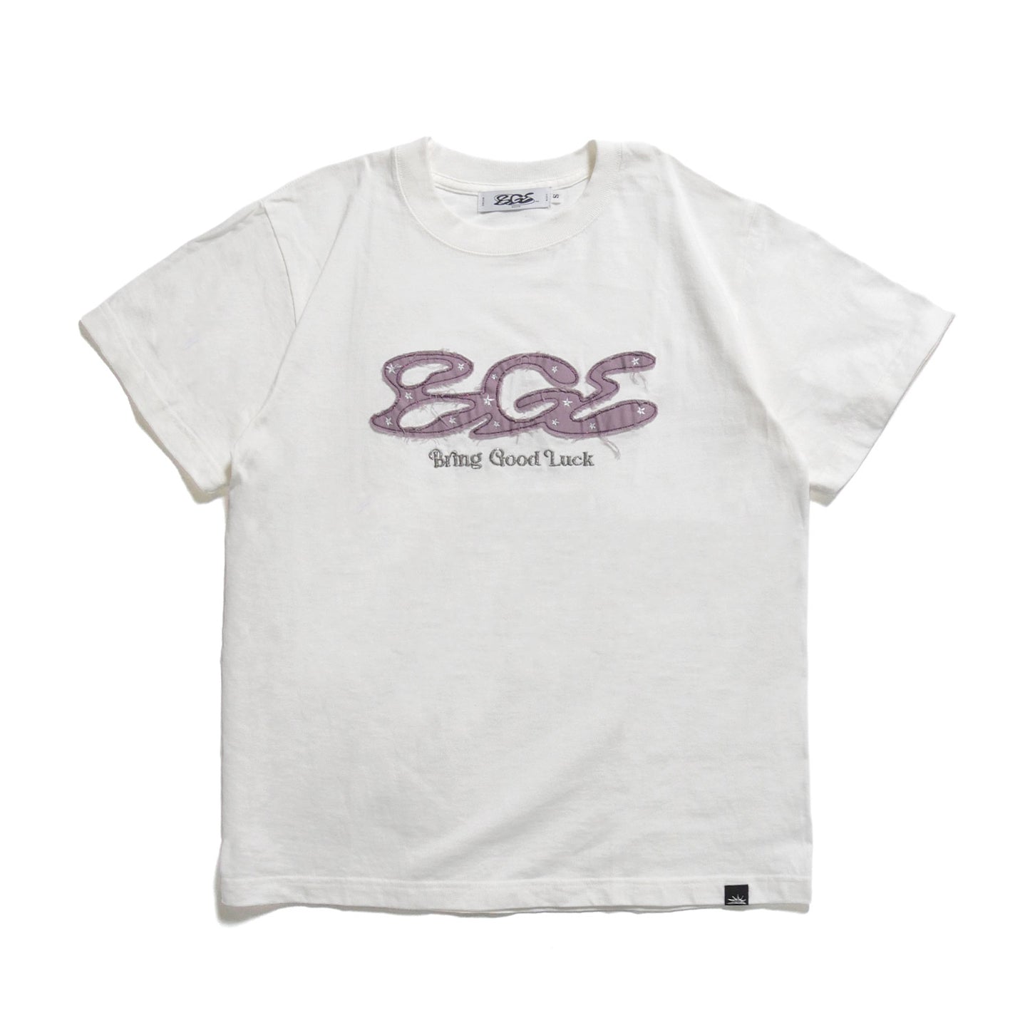 RAW EDGE LOGO TEE -OFF WHITE-