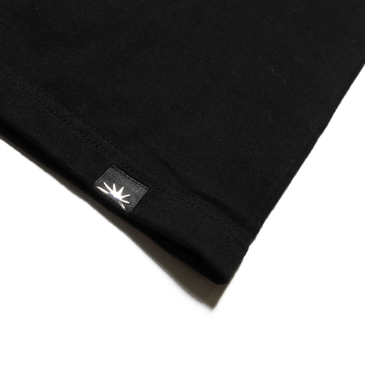 LEOPARD LOGO TEE -BLACK-