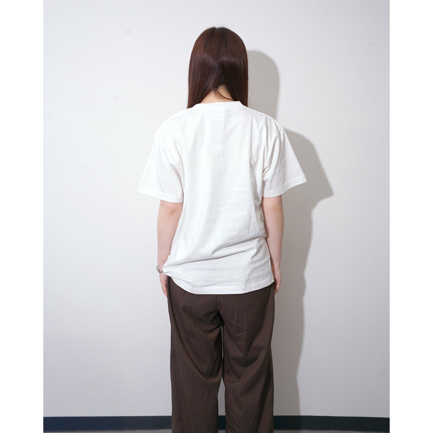 LEOPARD LOGO TEE -OFF WHITE-