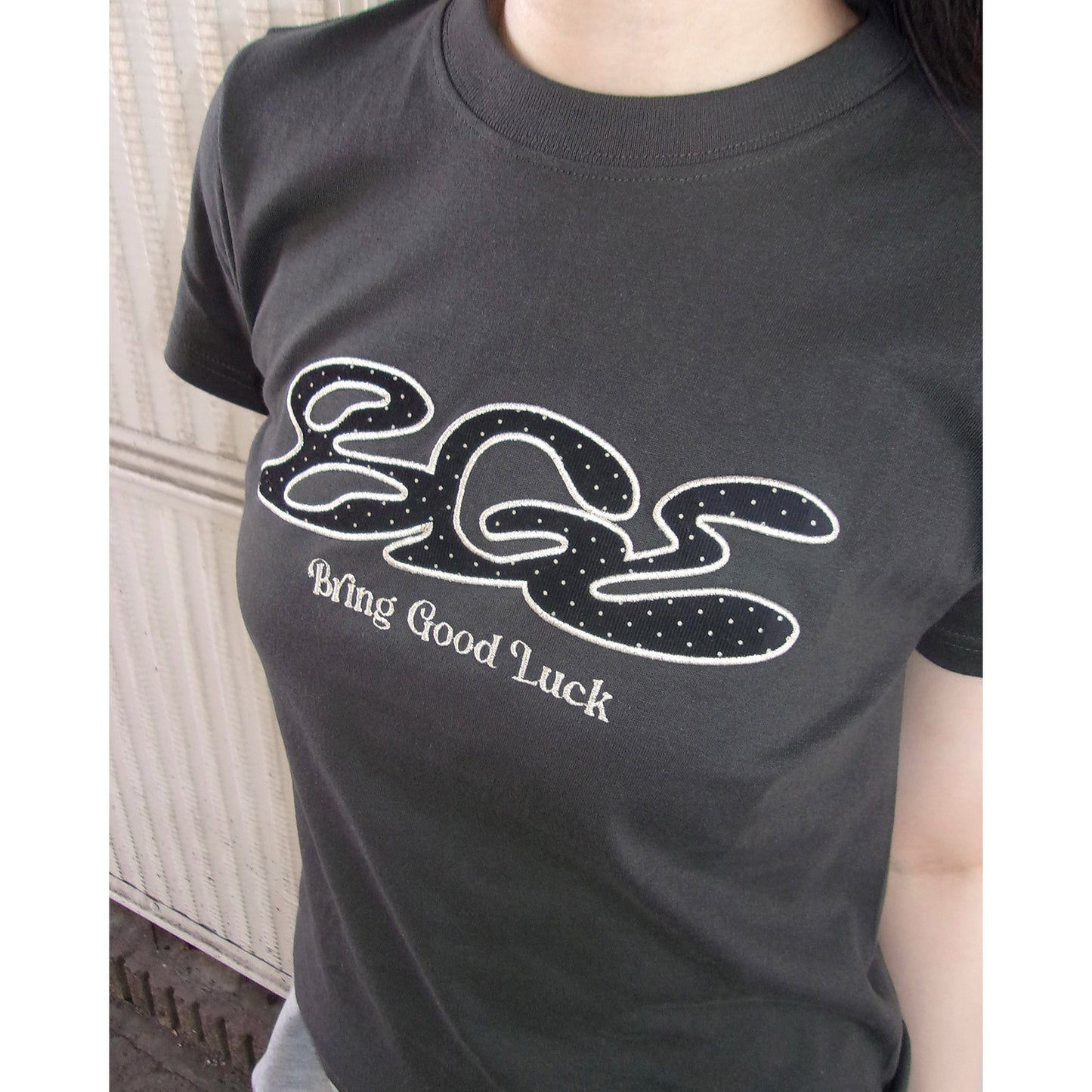 DOT LOGO TEE -BLACK-