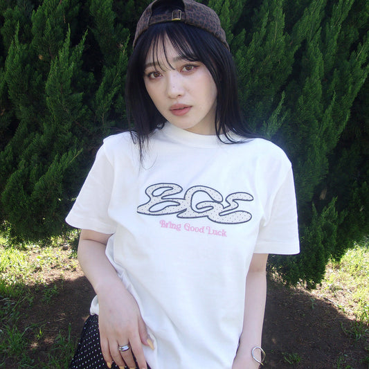 DOT LOGO TEE -WHITE 2-