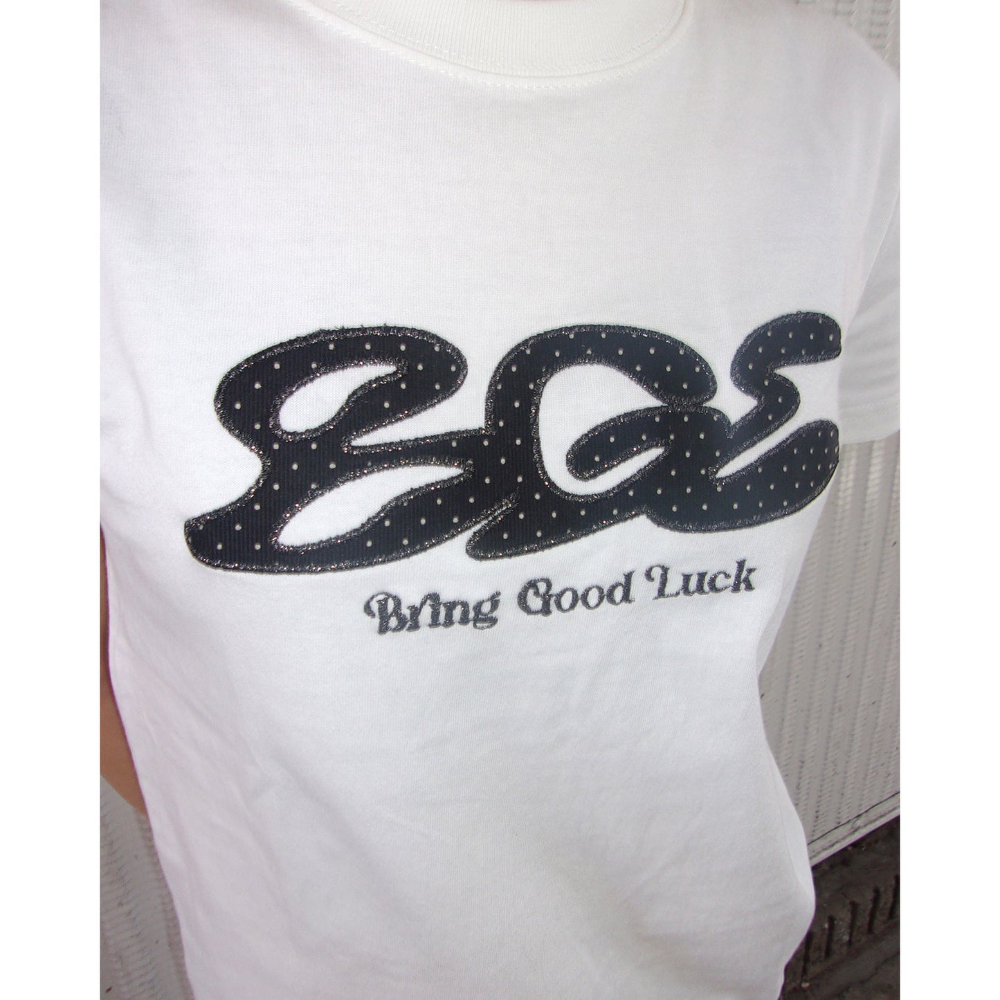 DOT LOGO TEE -WHITE-