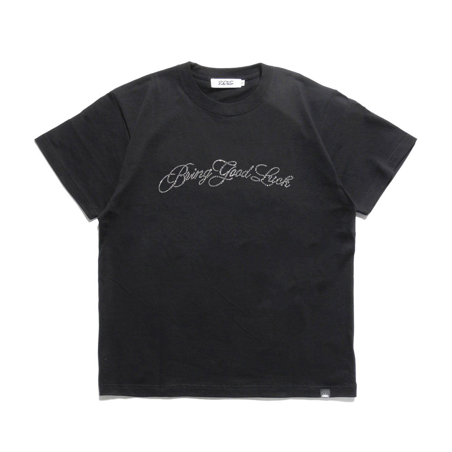 SCRIPT LOGO TEE -BLACK-
