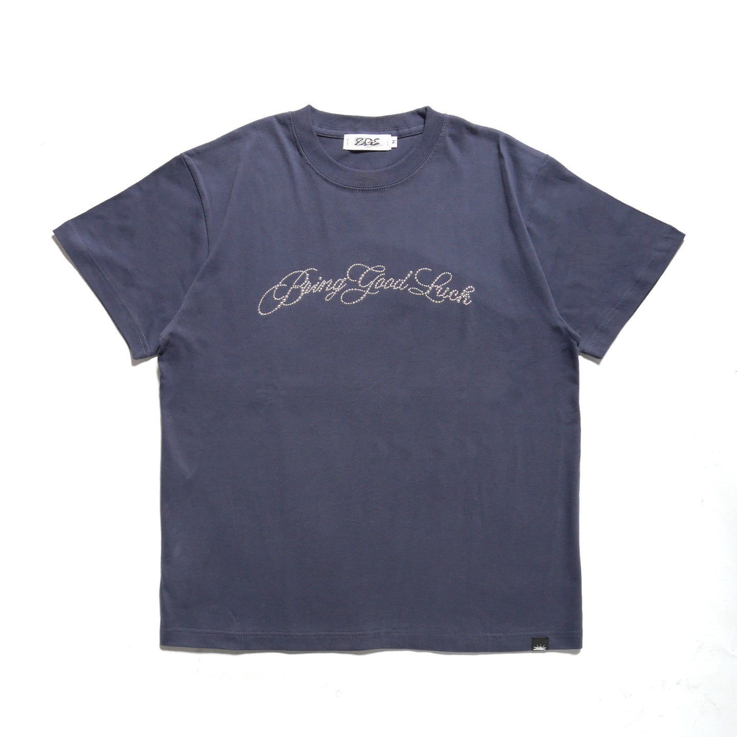 SCRIPT LOGO TEE -DARK PURPLE-
