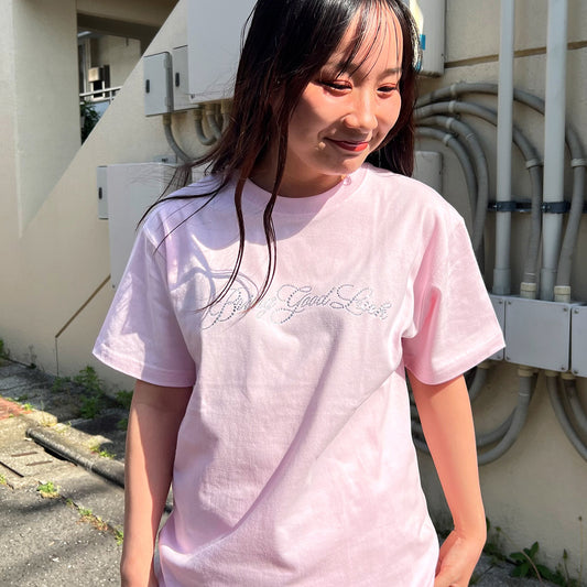 SCRIPT LOGO TEE -PINK-