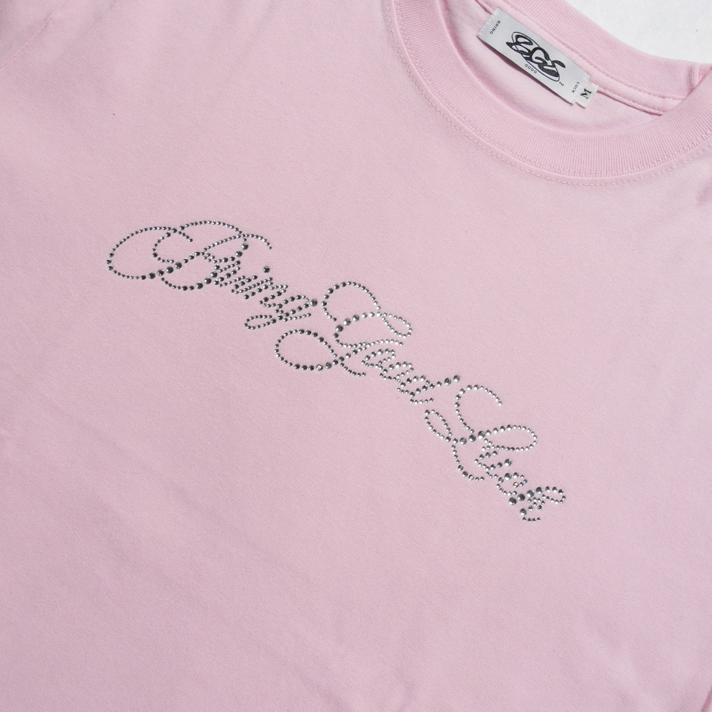 SCRIPT LOGO TEE -PINK-