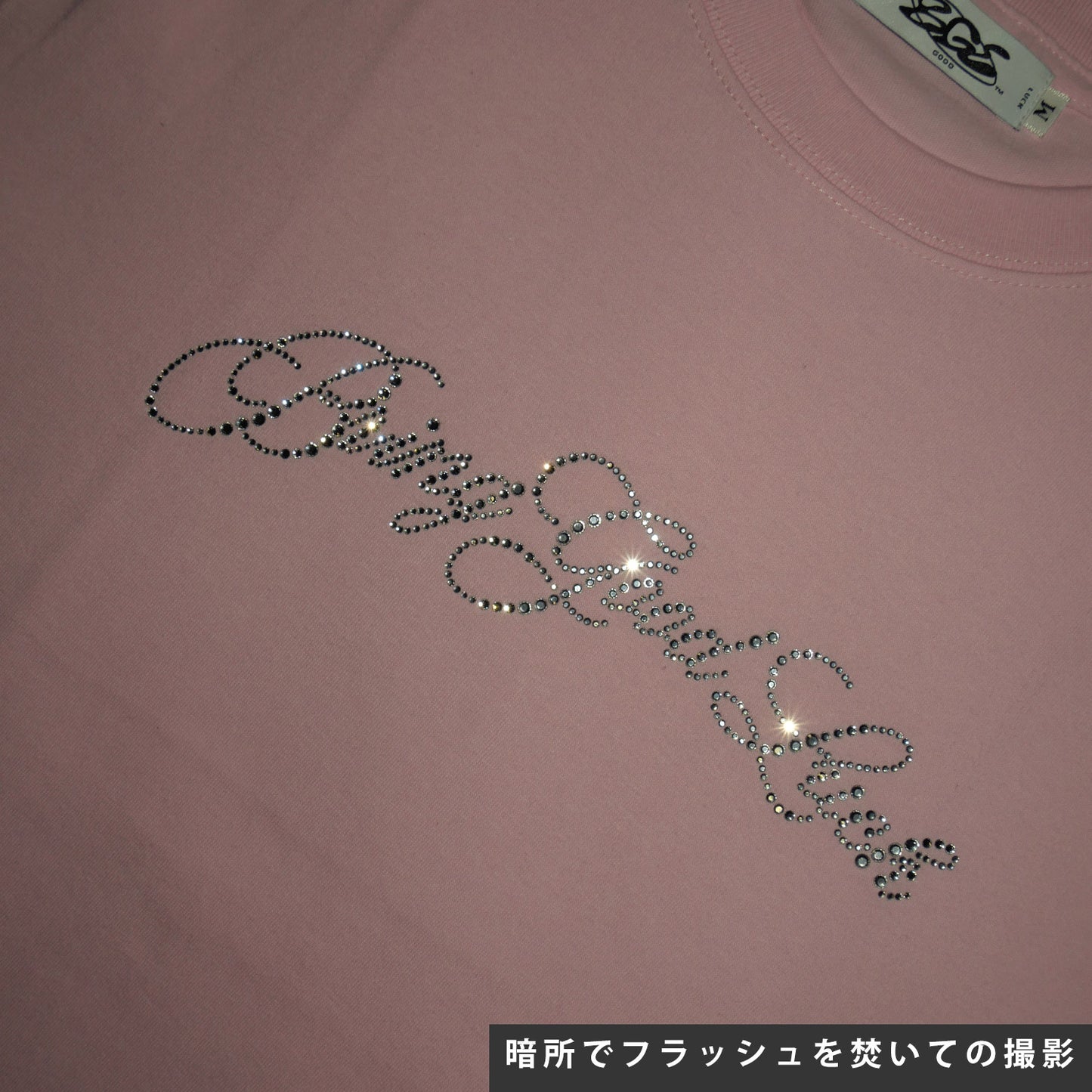 SCRIPT LOGO TEE -PINK-