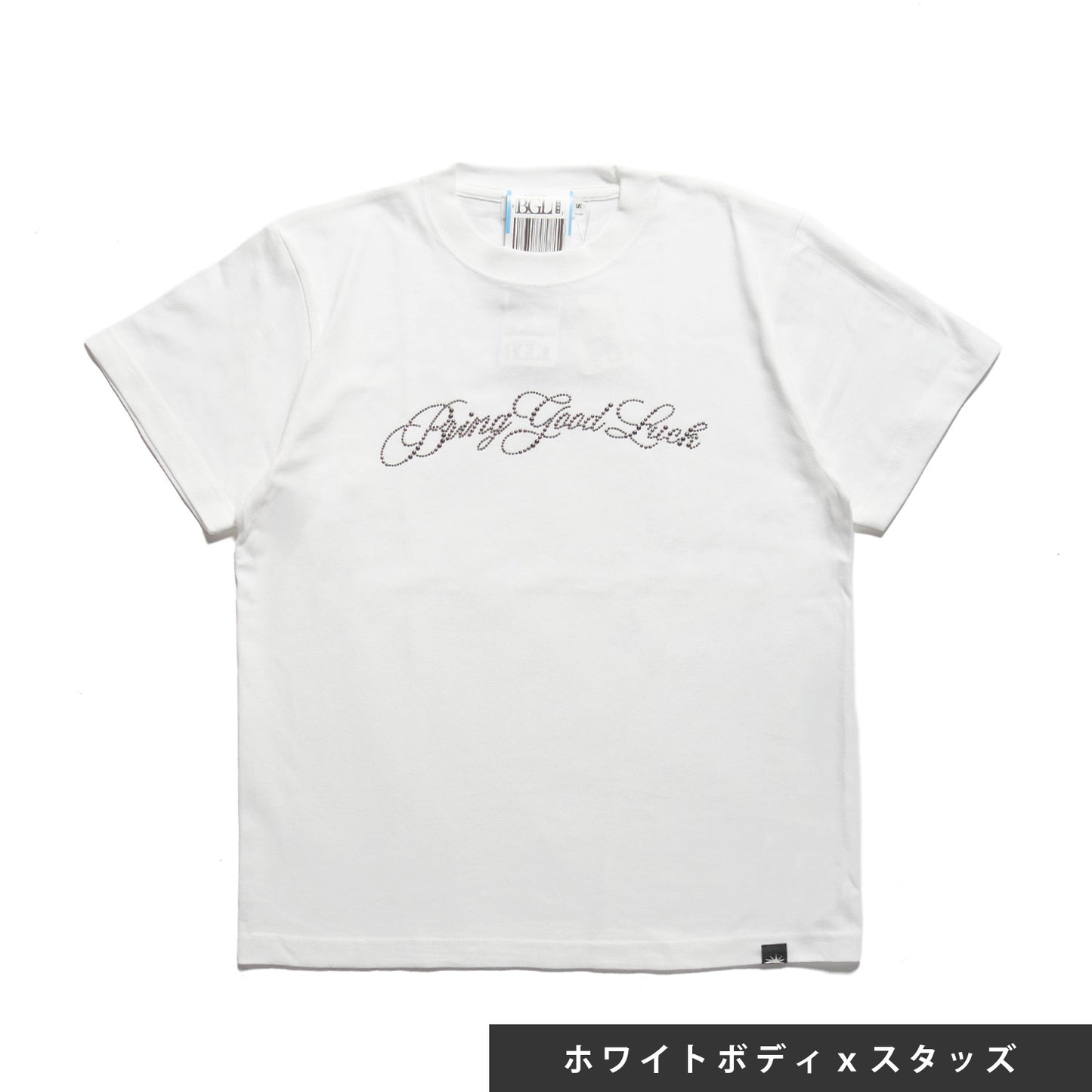 SCRIPT LOGO TEE -WHITE 2-